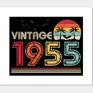 Vintage 1955 Limited Edition 66th Birthday Gift 66 Years Old Posters and Art